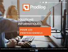 Tablet Screenshot of prodilog.fr